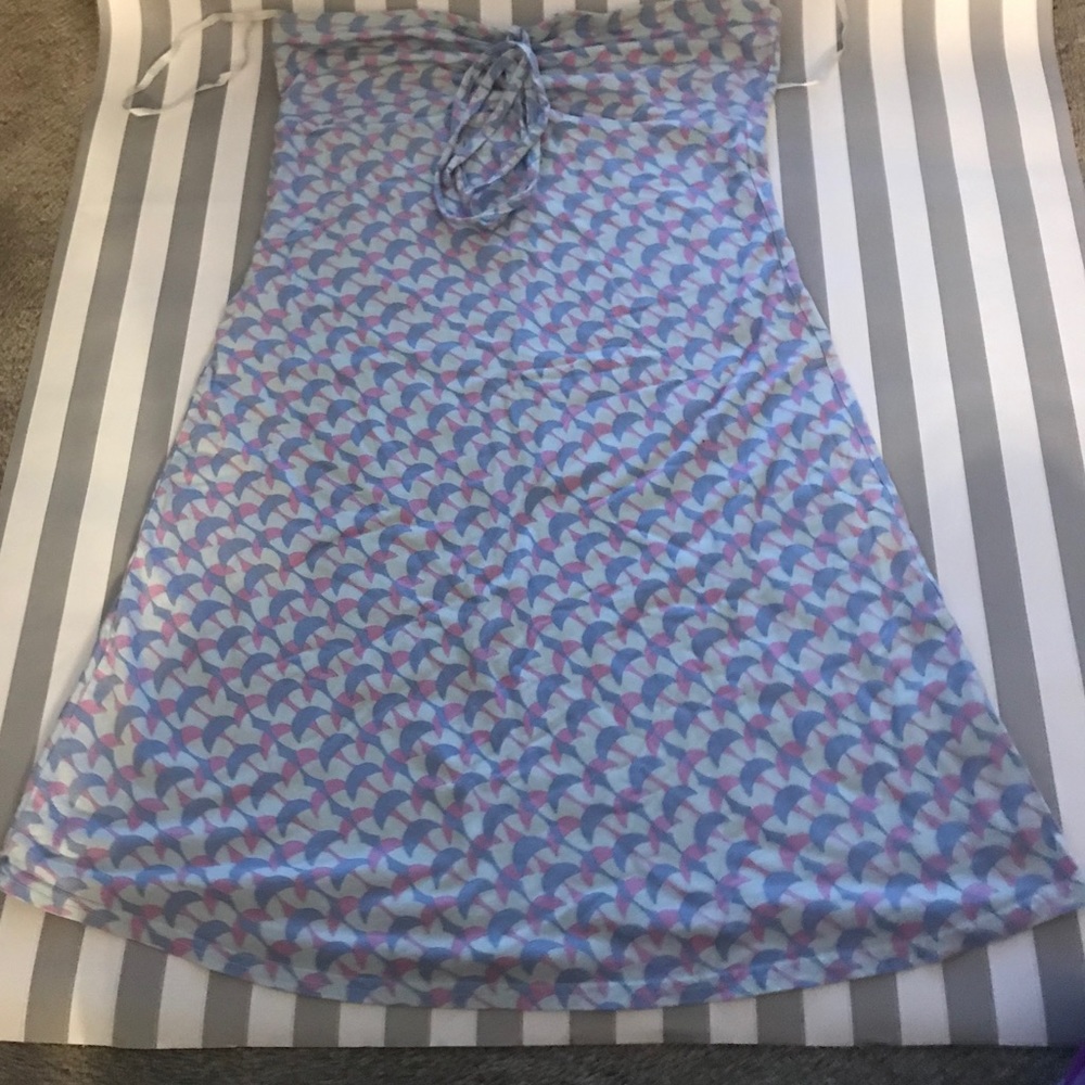 Women’s strapless sun dress